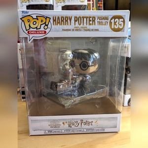Harry Potter Funko #137 with Hedwig pushing trolley